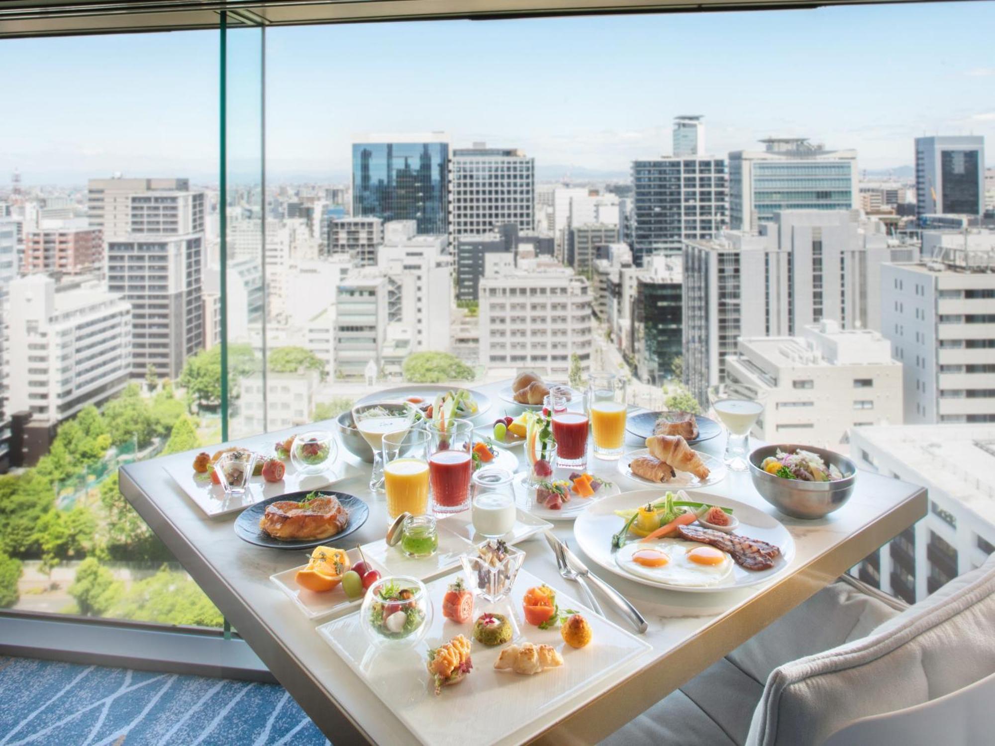 Nagoya Kanko Hotel Eksteriør billede Sky Lounge